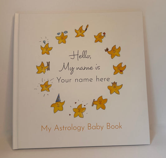 Personalized Astrology Baby Book