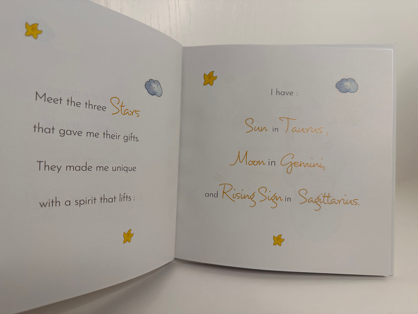 Personalized Astrology Baby Book